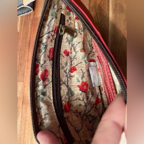 Brighton Pink Leopard Print Wristlet - Picture 2 of 5